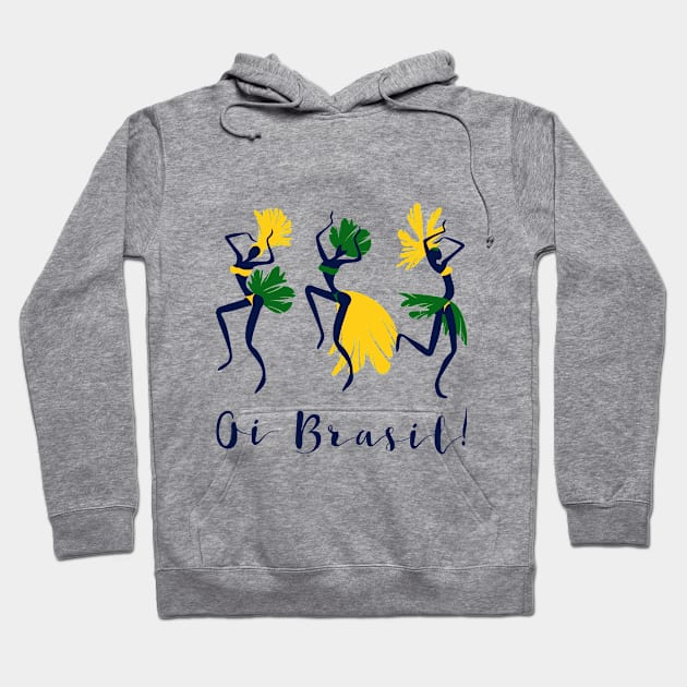 Oi Brasil Hoodie by C_ceconello